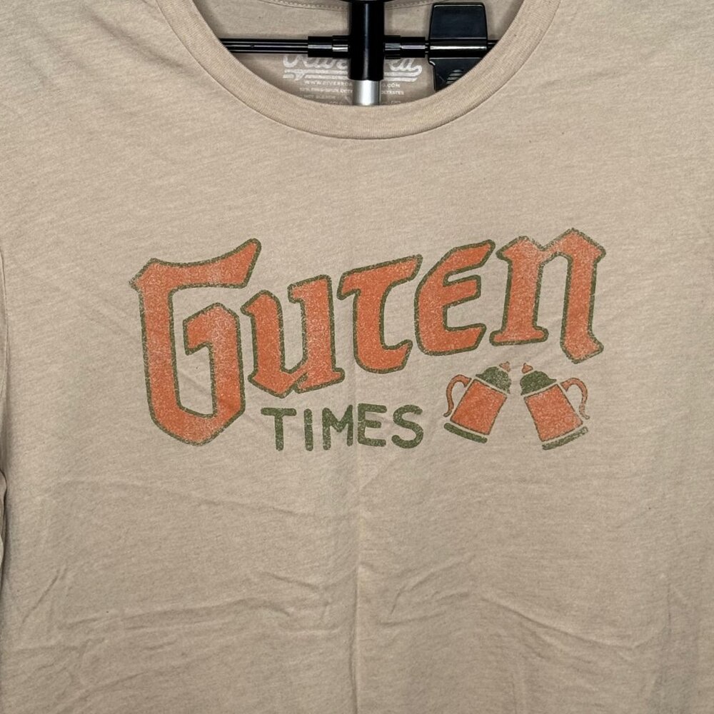NWOT - River Road Clothing - Men's German Guten Times Funny T-Shirt - Size XL